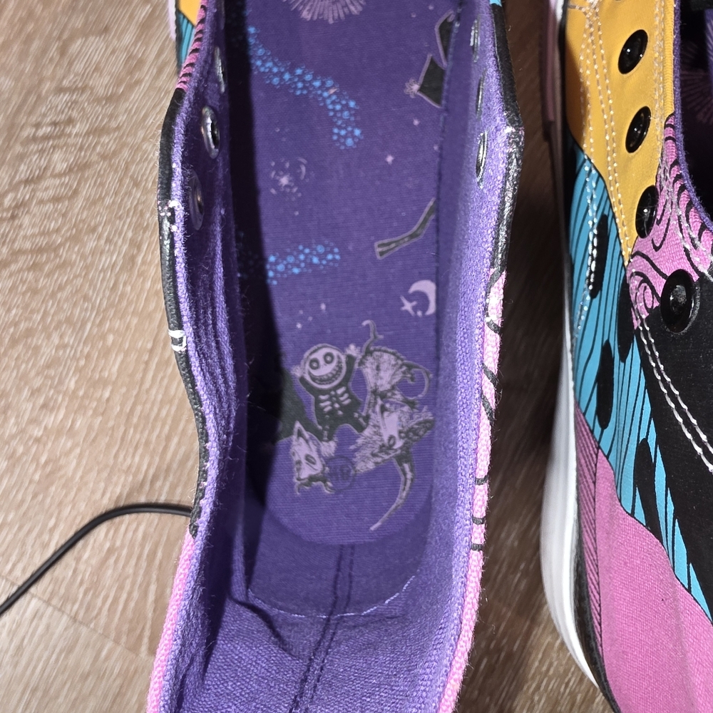 Women's High-Top Sneakers with Spider Web Design - Multicolor - Picture 14 of 15